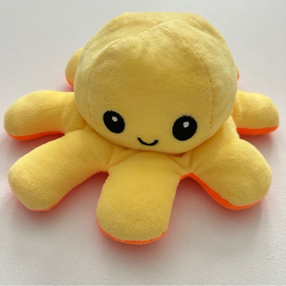 Reversible Plush Octopus - Picture 3 of 11